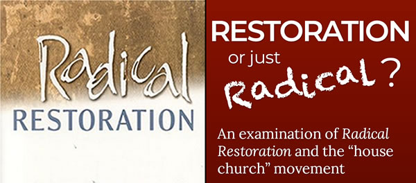 Radical Restoration or just Radical?